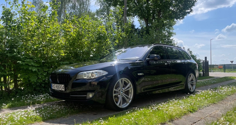 BMW Seria 5 cena 61900 przebieg: 257000, rok produkcji 2013 z Poznań małe 781